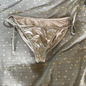 Silver American Apparel Bikini Bottoms